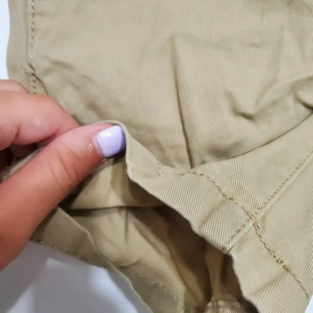 The Childrens Place Bottoms Boy 4 Chino Shorts Brown Flat Front Adjustable Waist